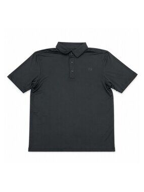 Three Sixty Six Men’s Charcoal Performance Golf Polo Size Small